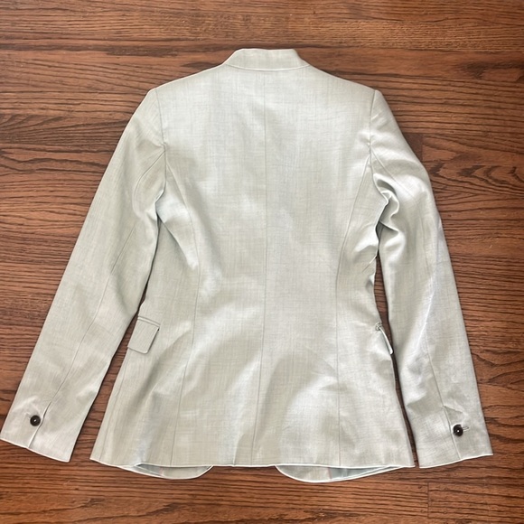 Zara Fitted Blazer with Inverted Lapel Size 2 New With Tag - Picture 15 of 15